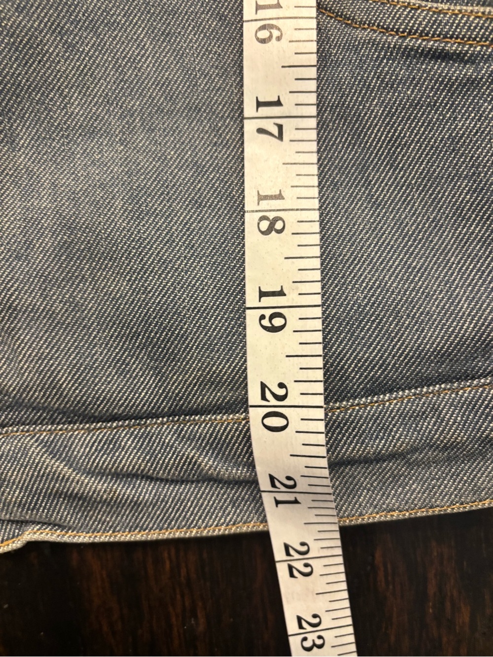Theory Light Blue Jean Jacket with mandarin Snap and zipper size small - Picture 7 of 8